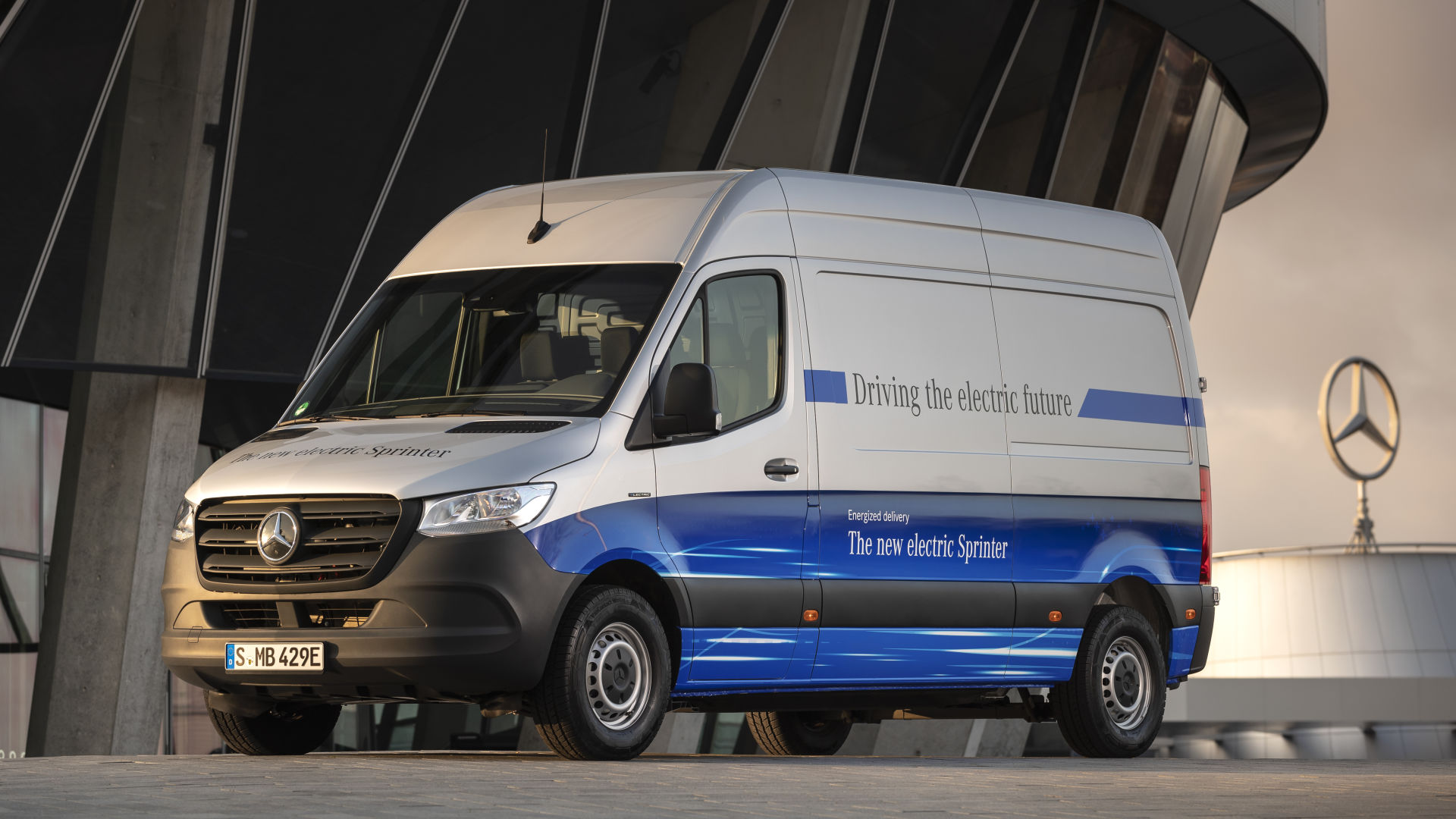 Electric Sprinter van